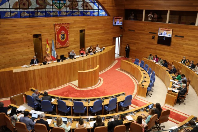 Toman posesión sete novas deputadas e deputados do Parlamento de Galicia